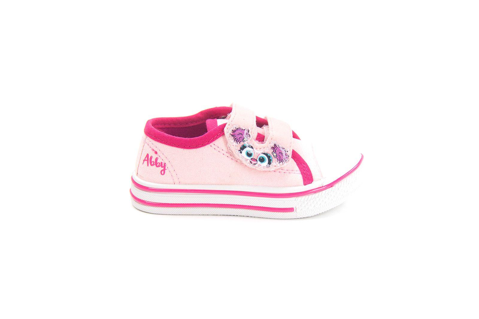 Zapatilla Rosada Abby Plaza sesamo-1
