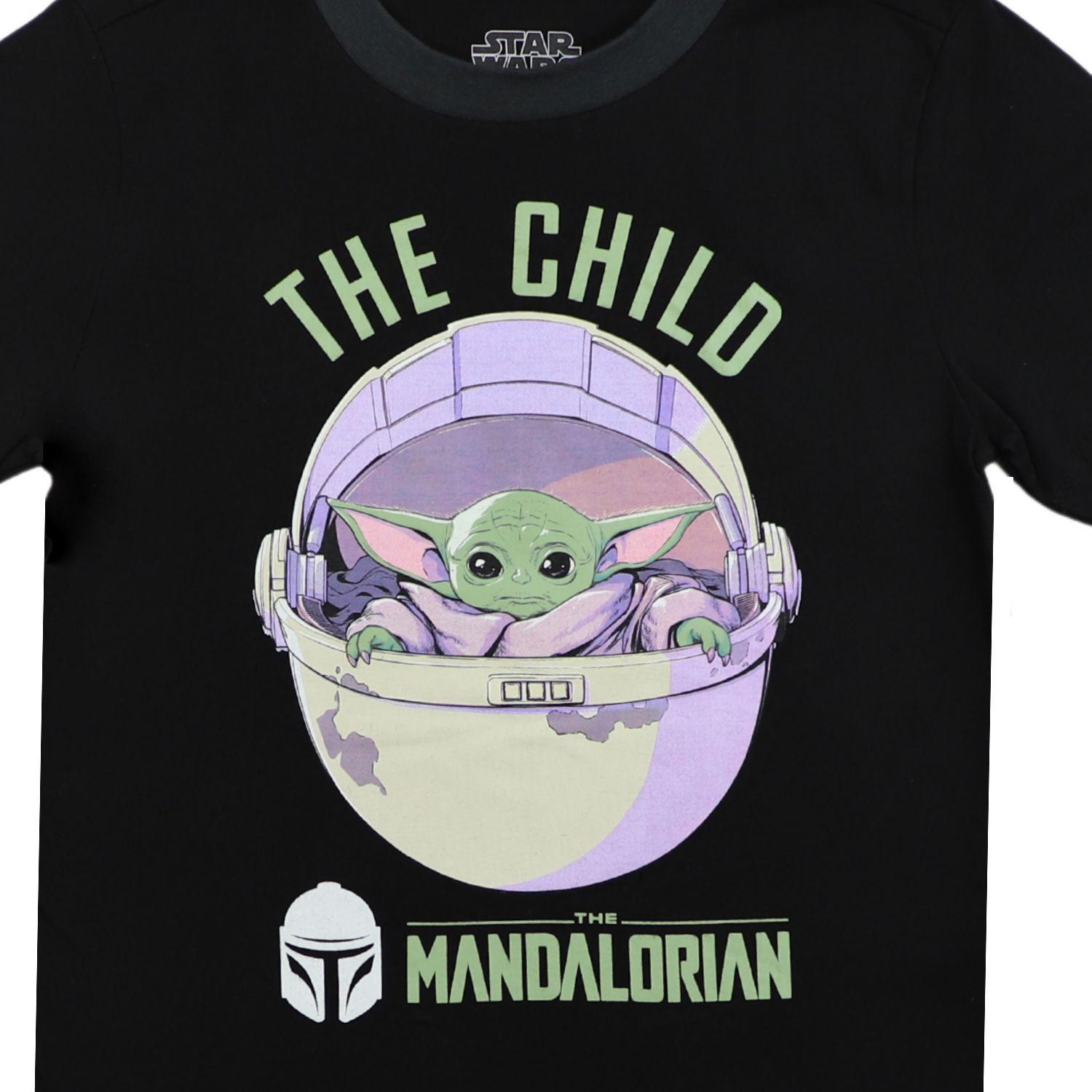 Pijama Niño Grogu Care Negro Star Wars-2