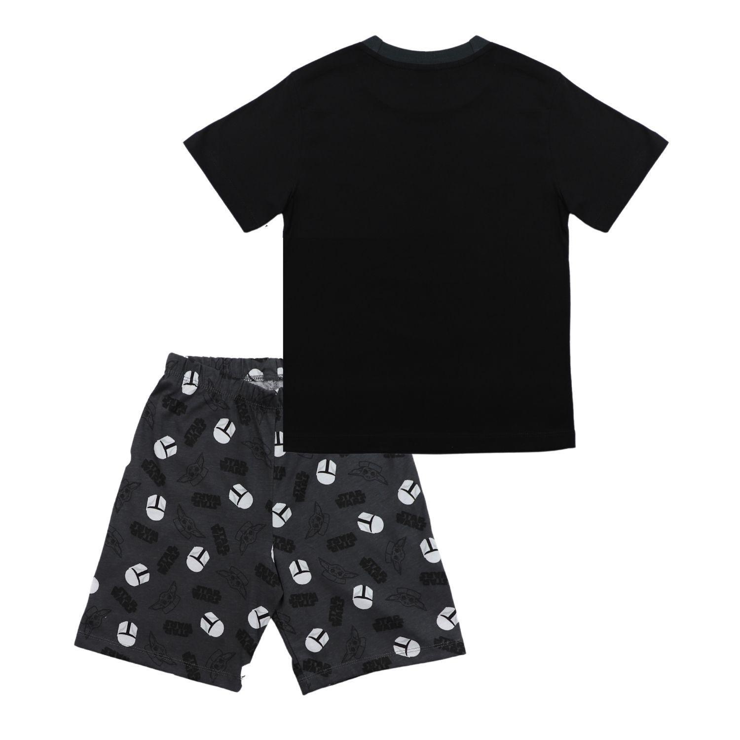 Pijama Niño Grogu Care Negro Star Wars-1