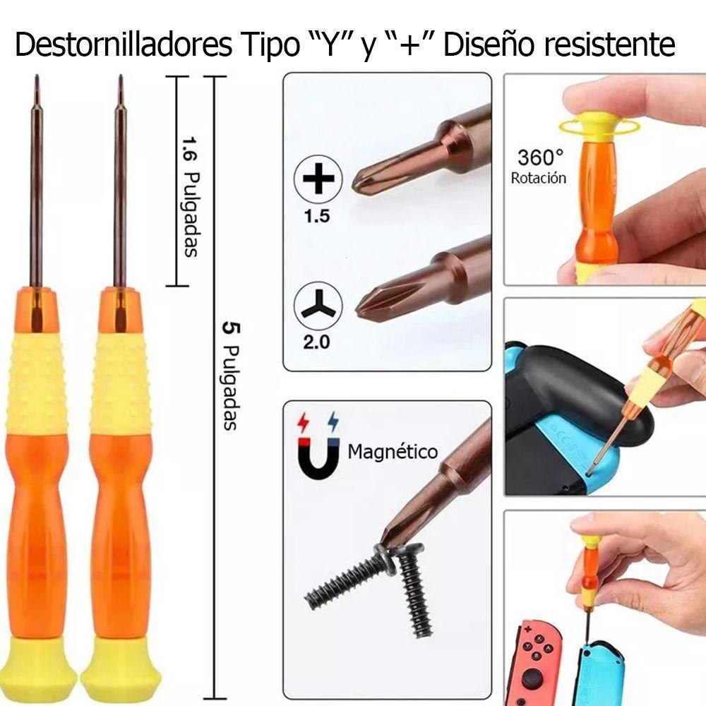 Kit Destornillador Compatible Nintendo Switch-2