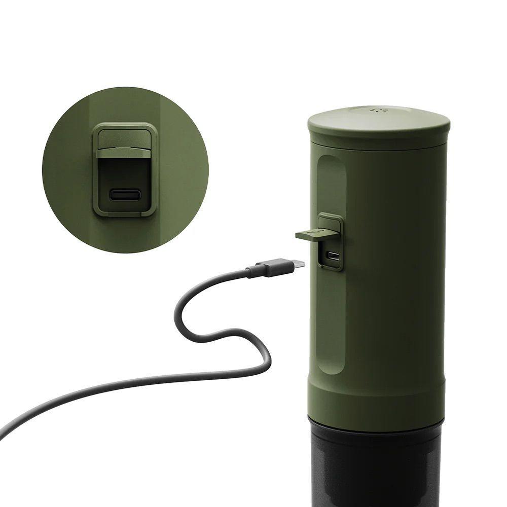 Máquina De Café Espresso Eléctrica Portátil Outin Nano Verde-6