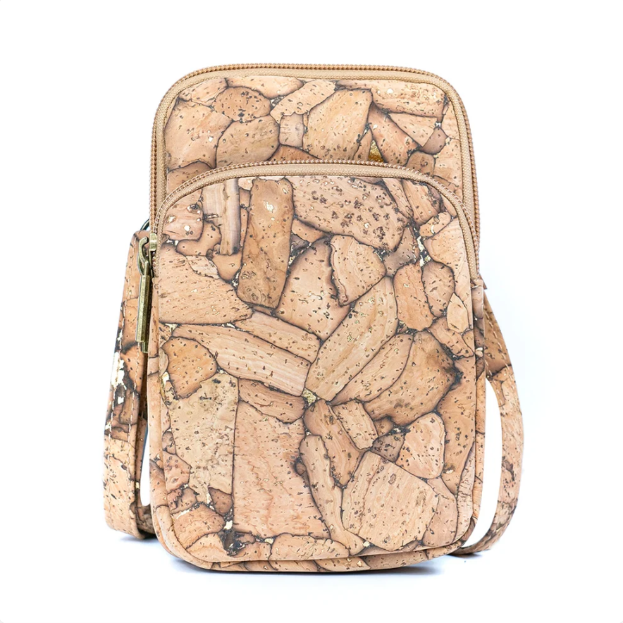 Cartera Portimao cuero de corcho natural sustentable-0
