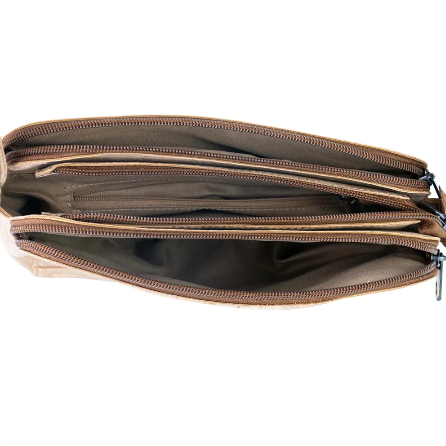 Cartera Amora cuero de corcho natural sustentable-2