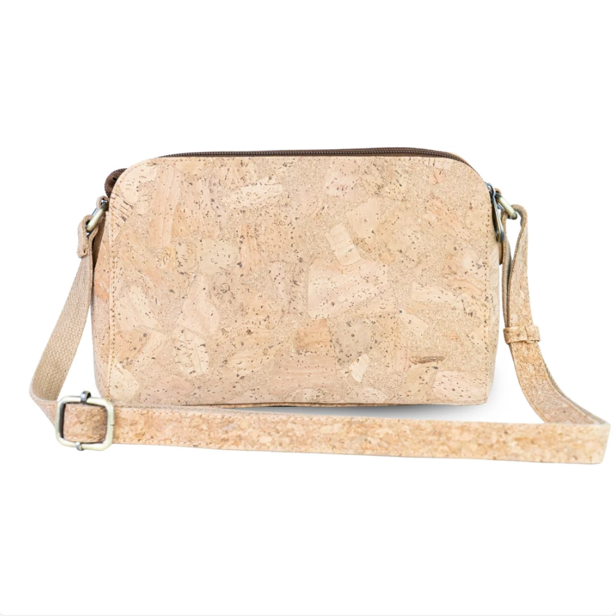 Cartera Amora cuero de corcho natural sustentable-3