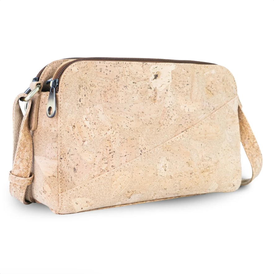 Cartera Amora cuero de corcho natural sustentable-4