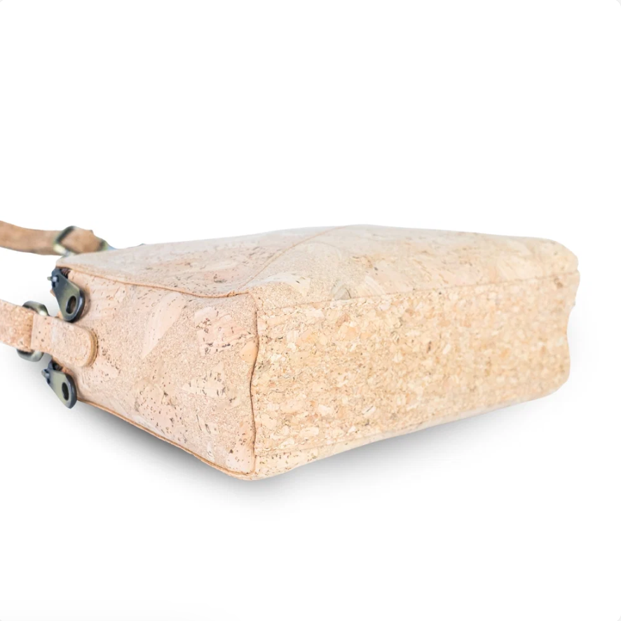 Cartera Amora cuero de corcho natural sustentable-5