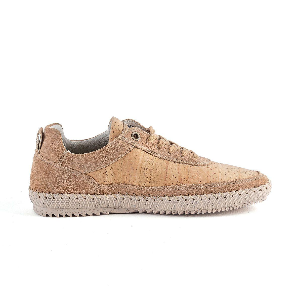 Zapatillas super confort cuero de corcho natural sustentable-3