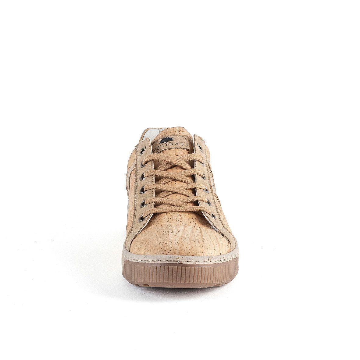 Zapatillas Trancoso hombre cuero de corcho natural sustentable-4