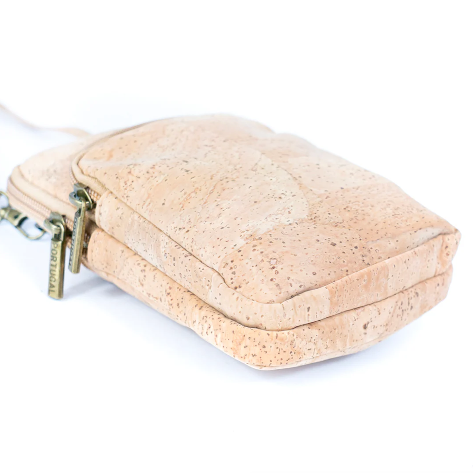 Cartera Vilanova cuero de corcho natural-5