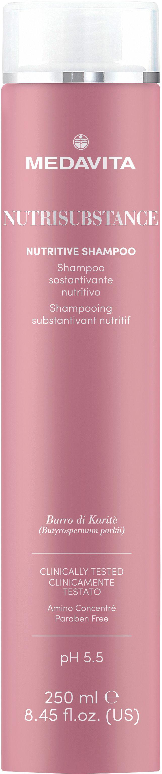 Pack Medavita Shampoo nutricion 250ml + Mascara nutricion 150ml + Leave in  reparativa nutritiva-1