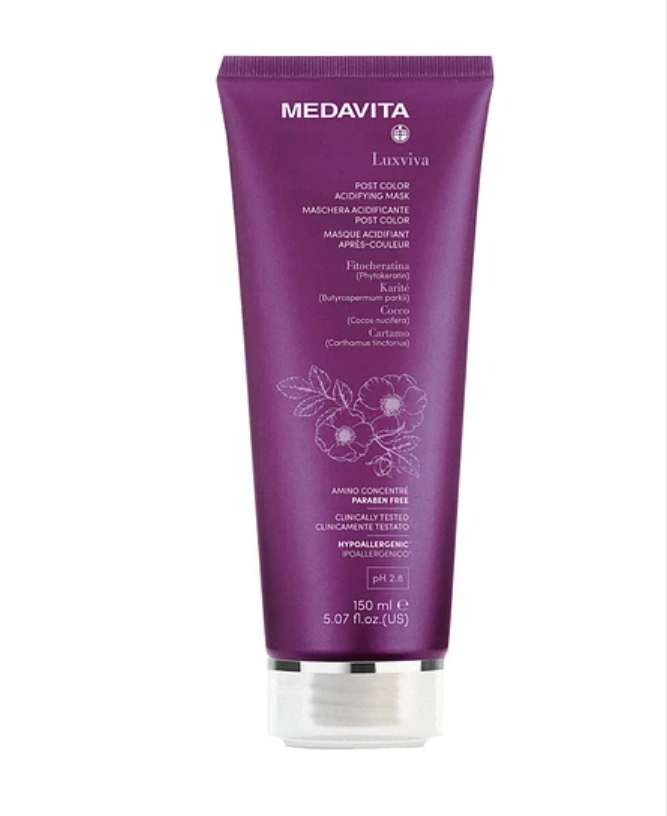Pack Medavita Post Color Shampoo 250ml + Mascara 150ml-3