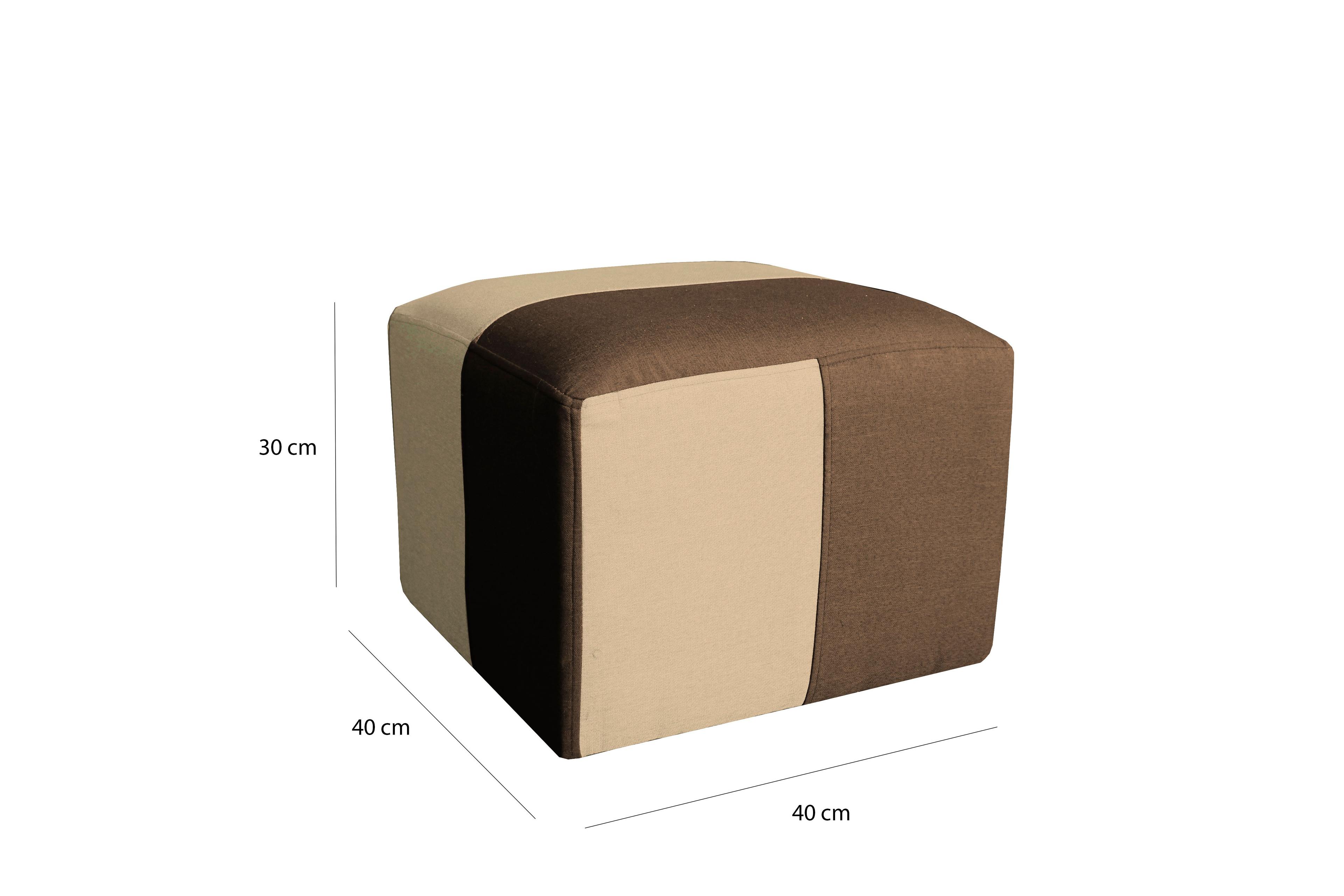 SOFA +2 PUFF BENJAMIN CAFE  BEIGE-3