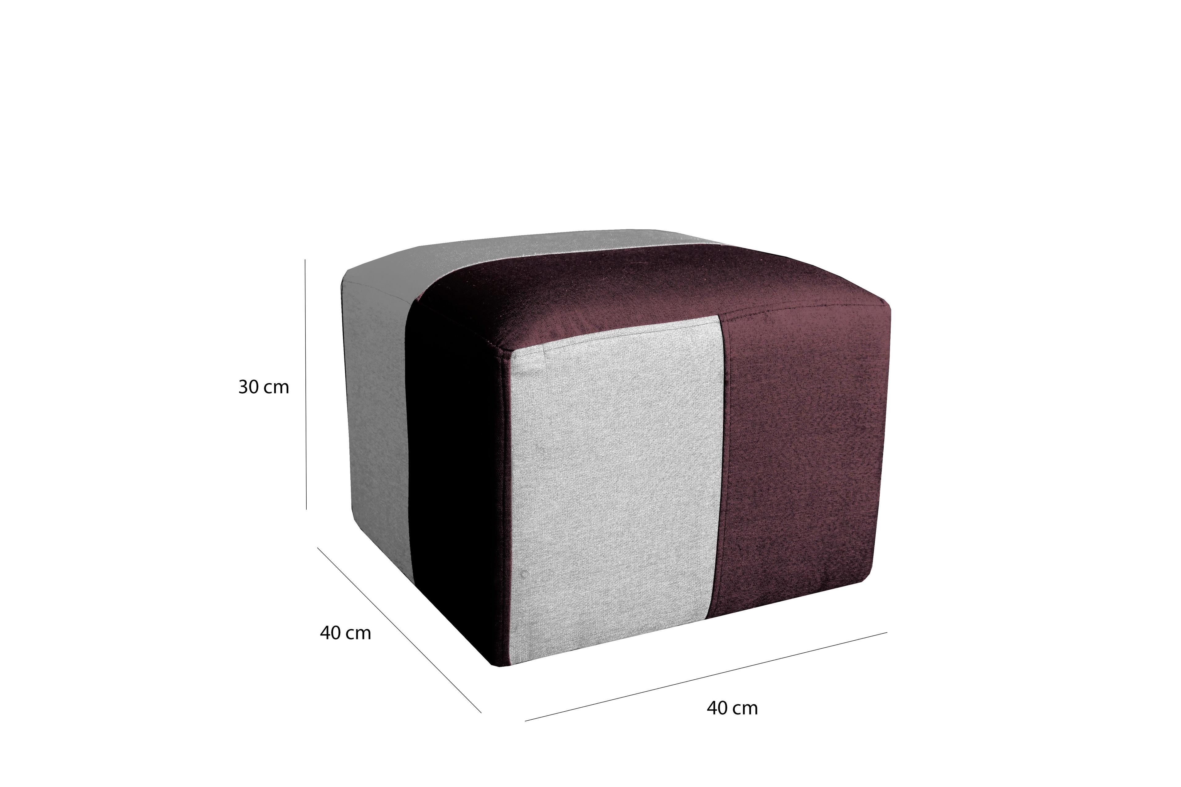 SOFA + 2 PUFF BENJAMIN GRIS NEGRO-3
