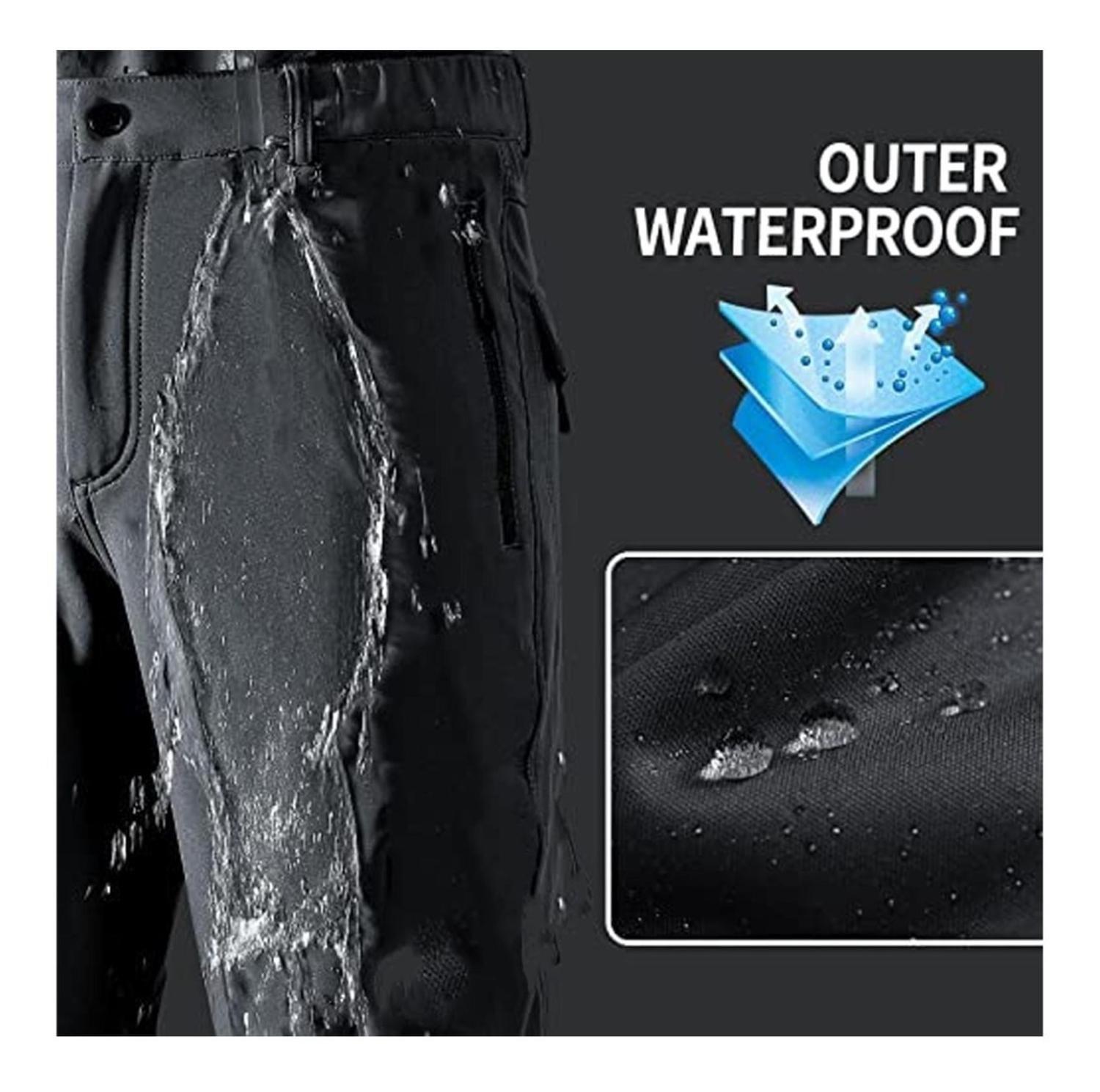 Pantalon Termico Softshell Impermeable-5