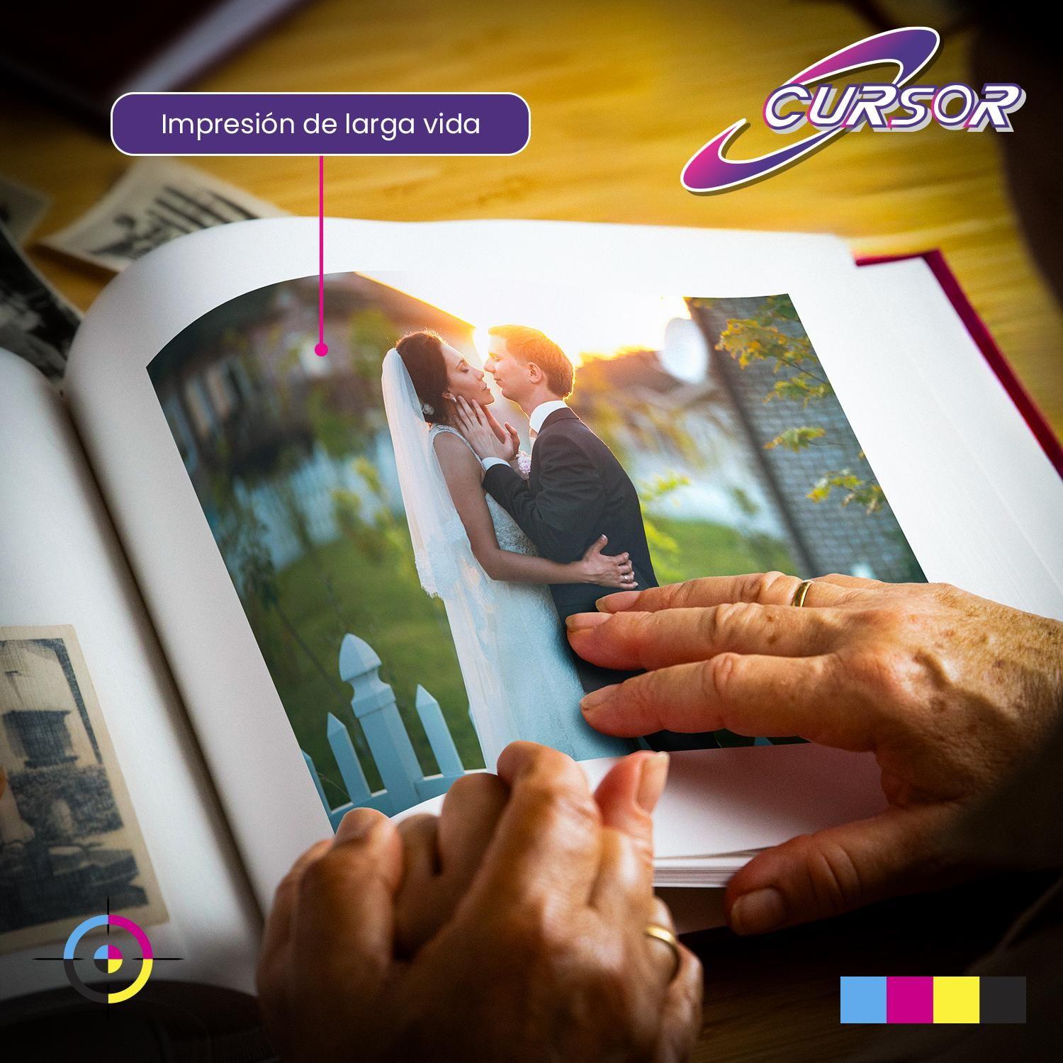 Papel Fotográfico Doble Faz Glossy Cursor A4 230 Gr 50 Hjs-5