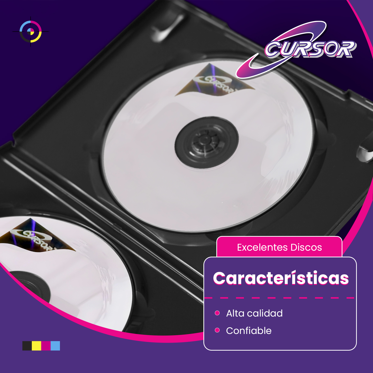 Dvd R 8x 4.7gb Logo Cursor Plus 50 Unidades-4