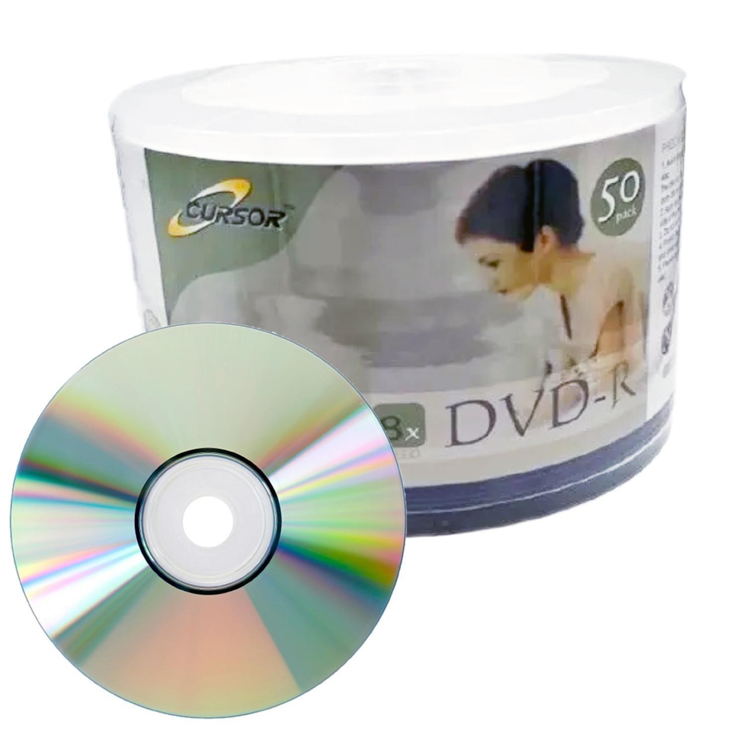 Dvd R 8x 4.7gb Logo Cursor Plus 50 Unidades-2