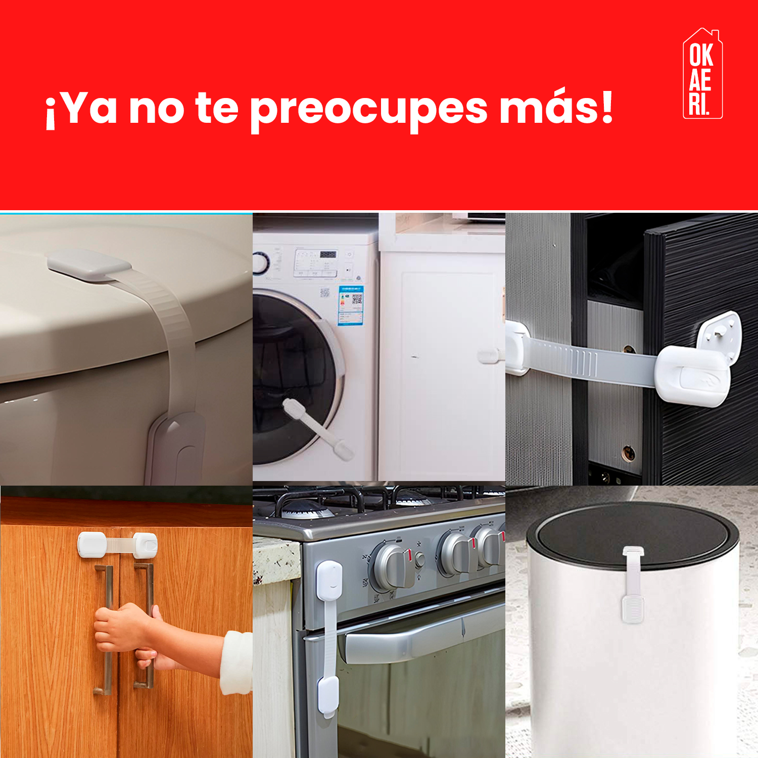 SET 8 TIRAS DE SEGURIDAD PARA CAJONES-7