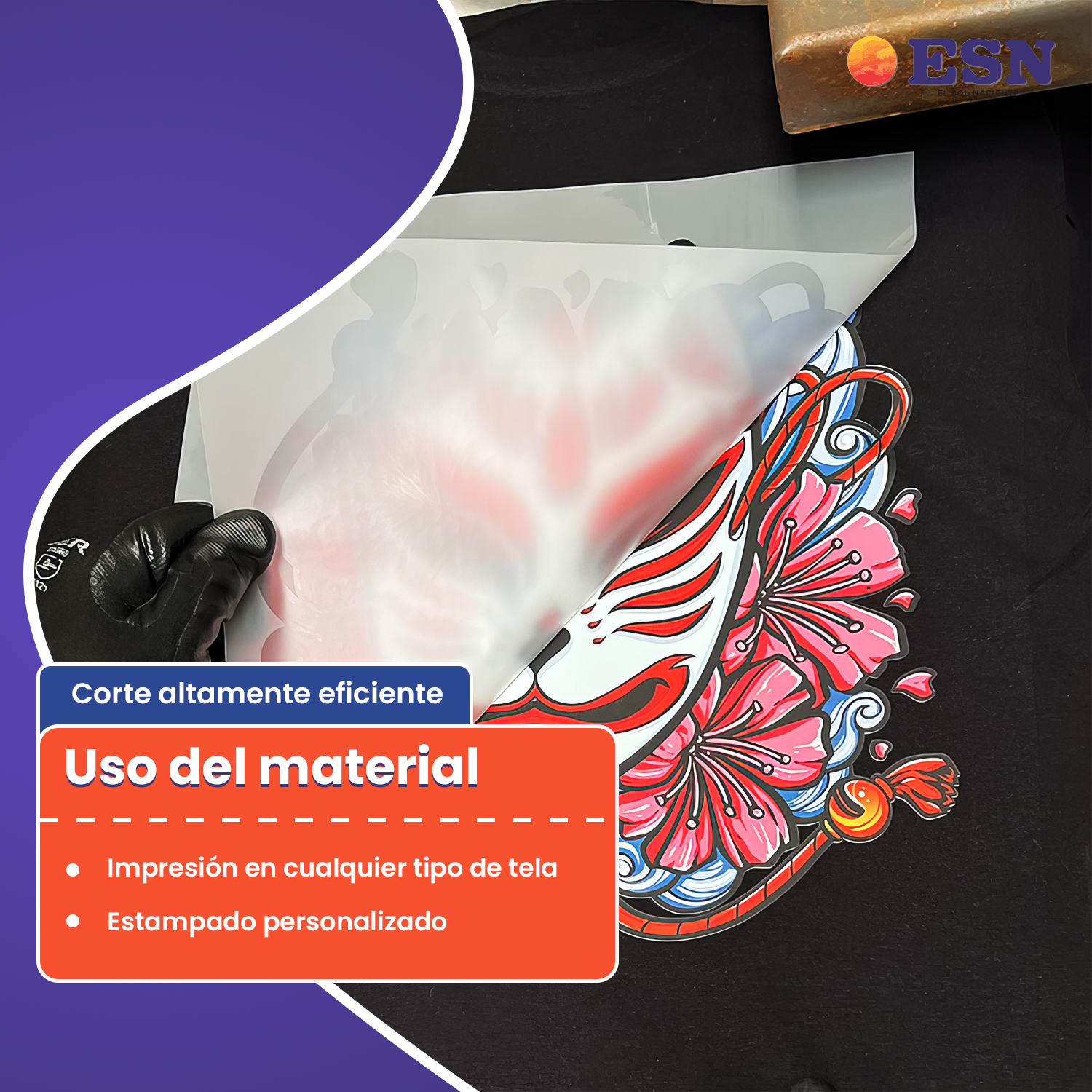Papel Film Dtf A4 10 Hojas - Direct To Film - Esn-3