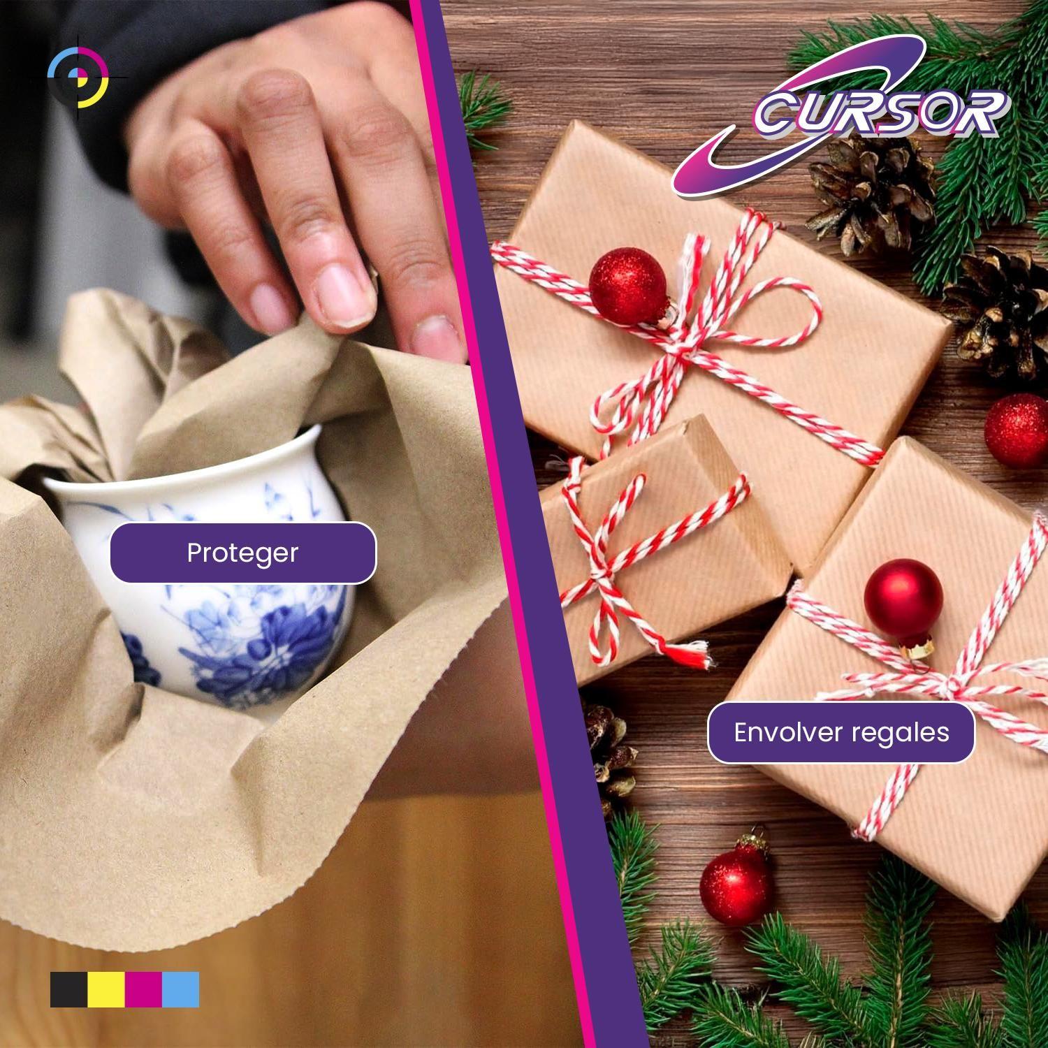 Papel Kraft Claro 250 Gr 100 Hojas A5 Cursor-8