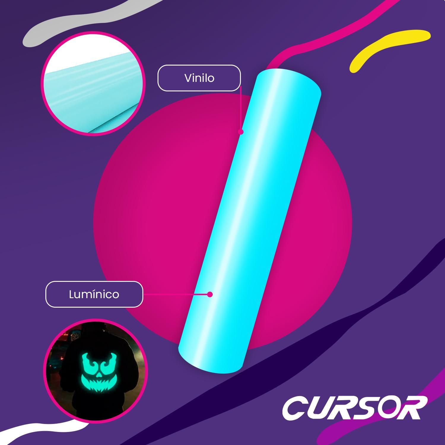 Vinilo Lumínico Colores 61cm X 1 Metro Cursor-3