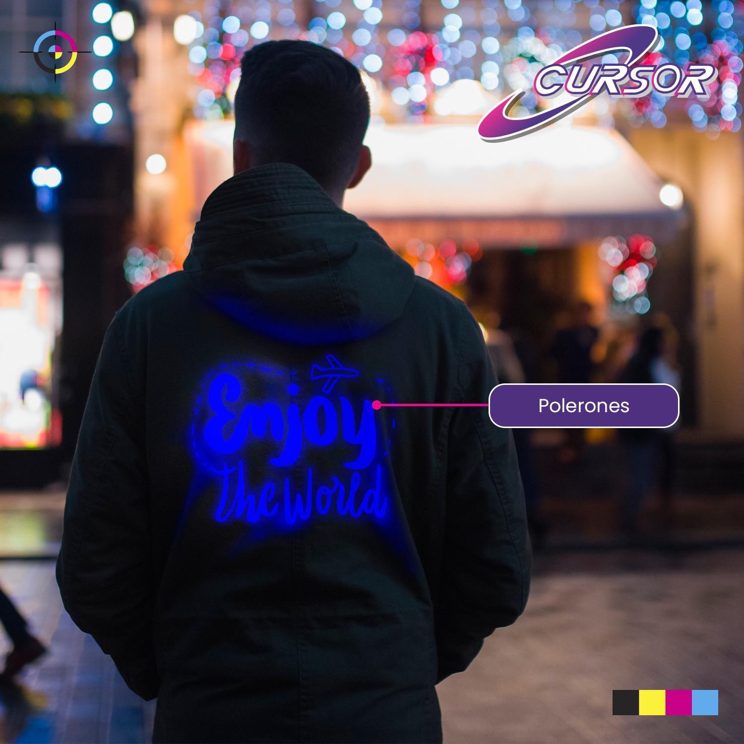 Vinilo Lumínico Colores 61cm X 1 Metro Cursor-9