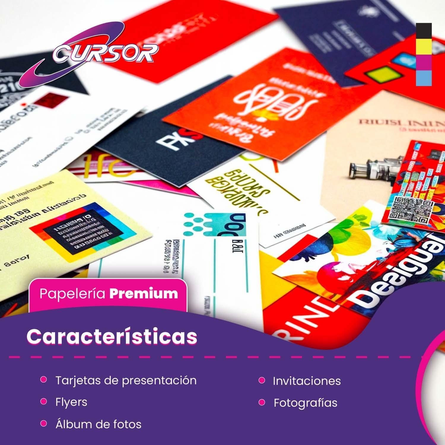 Papel Glossy Fotografico Brillante A4 260g 100 Hojas Cursor-3