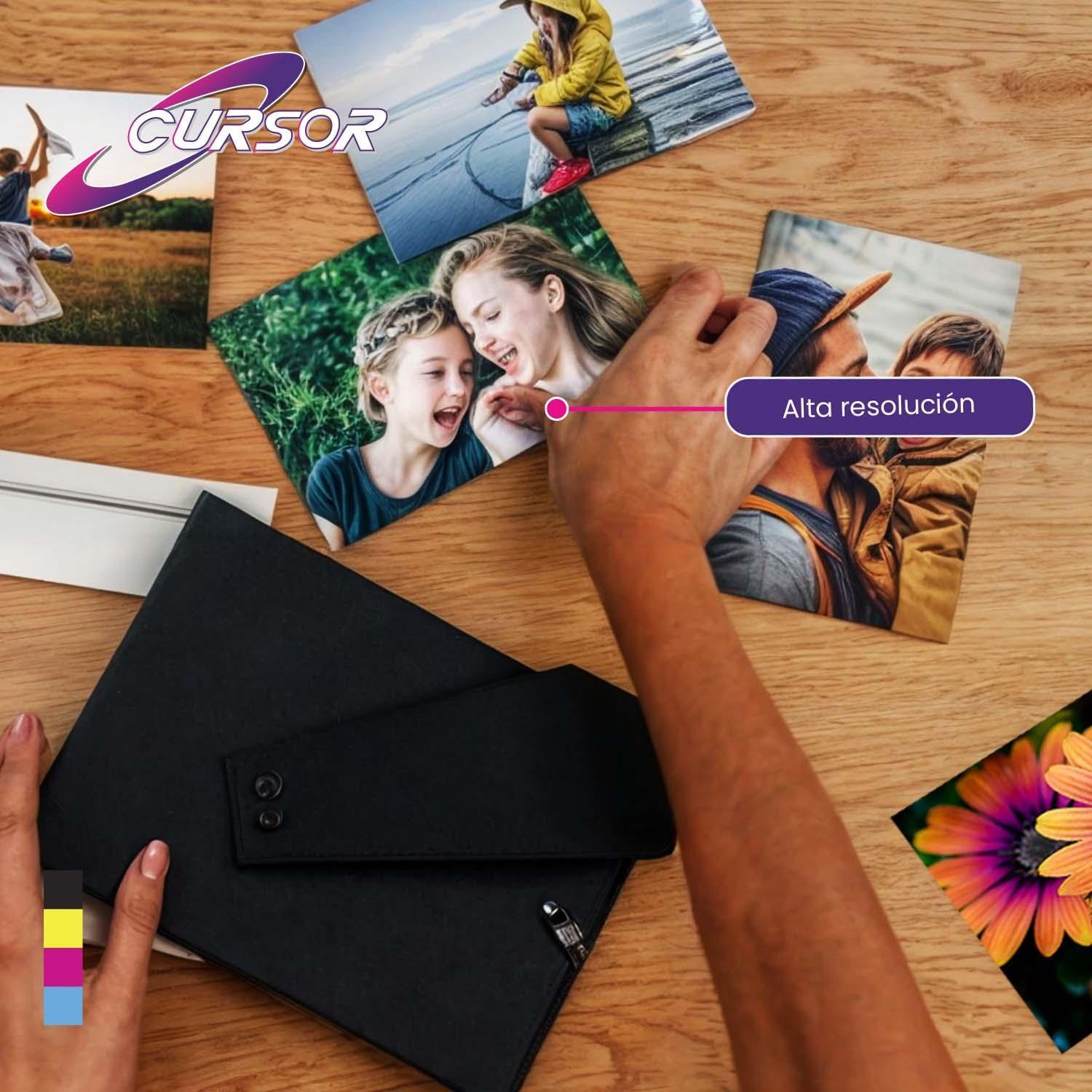 Papel Glossy Fotografico Brillante A4 260g 100 Hojas Cursor-6