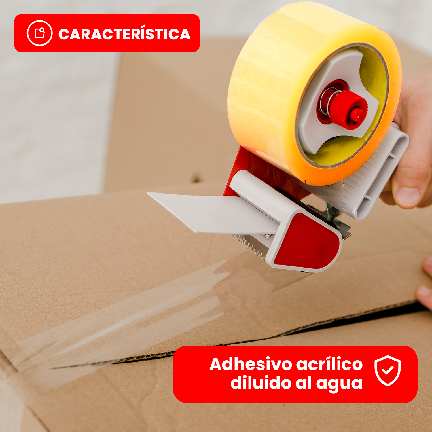 Pack 24x Cintas Embalajes Rollos 100 Mts 48mm Transparentes-2