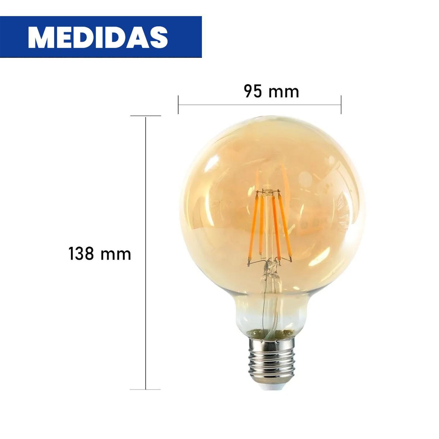 Lampara Colgante Retro Vintage + Amp Filamento G95 Hyundai-2