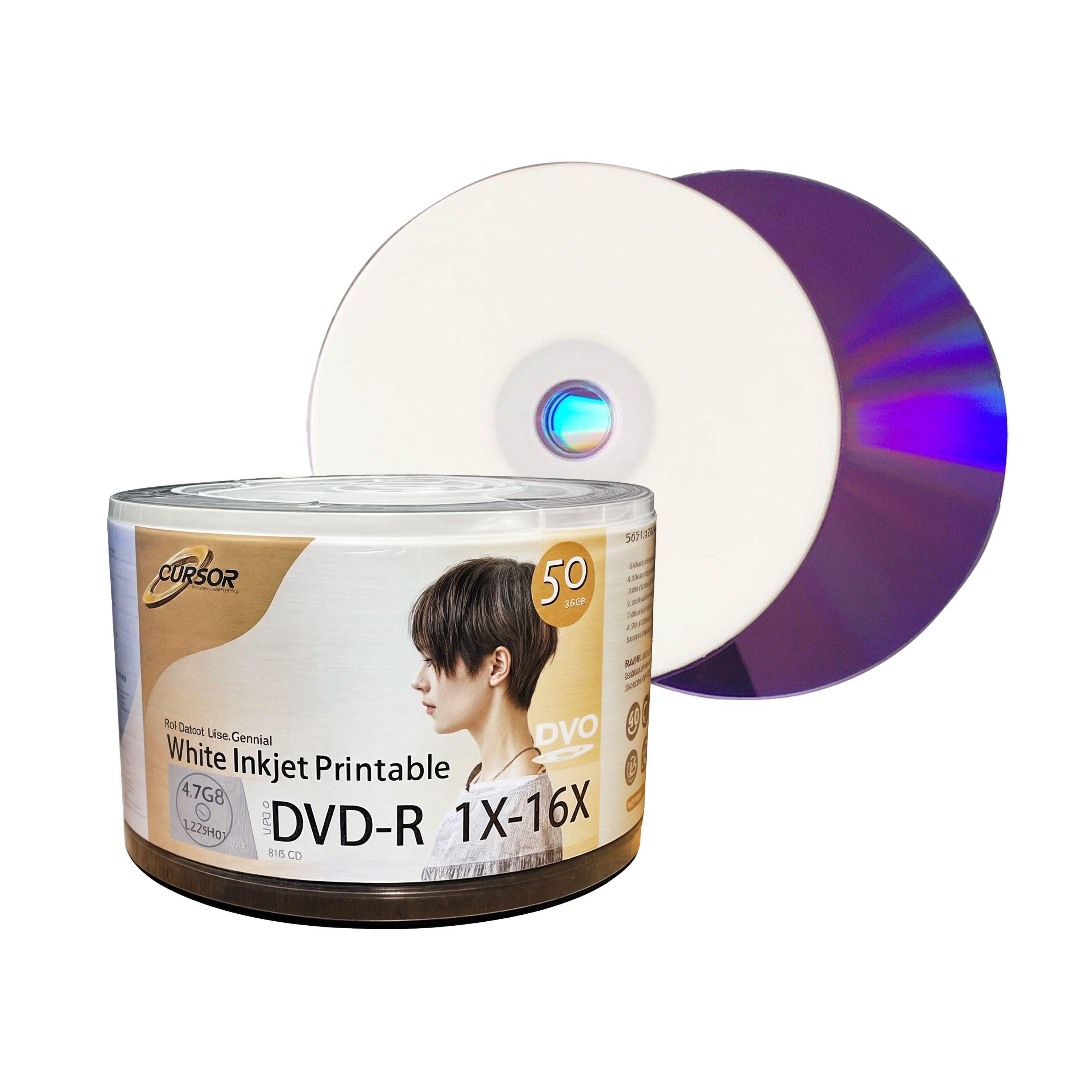Dvd R 16x 4.7gb Printable Esn Plus Pack 50-4