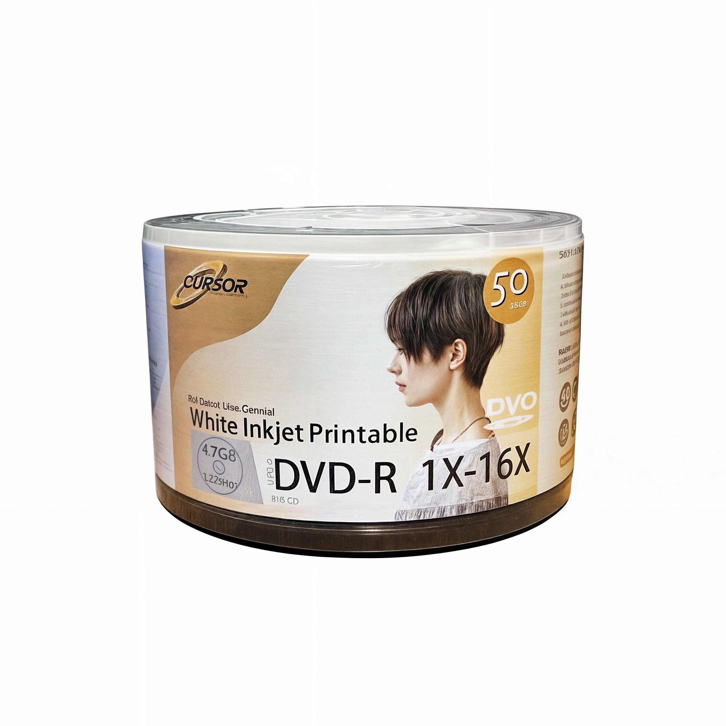 Dvd R 16x 4.7gb Printable Esn Plus Pack 50-5