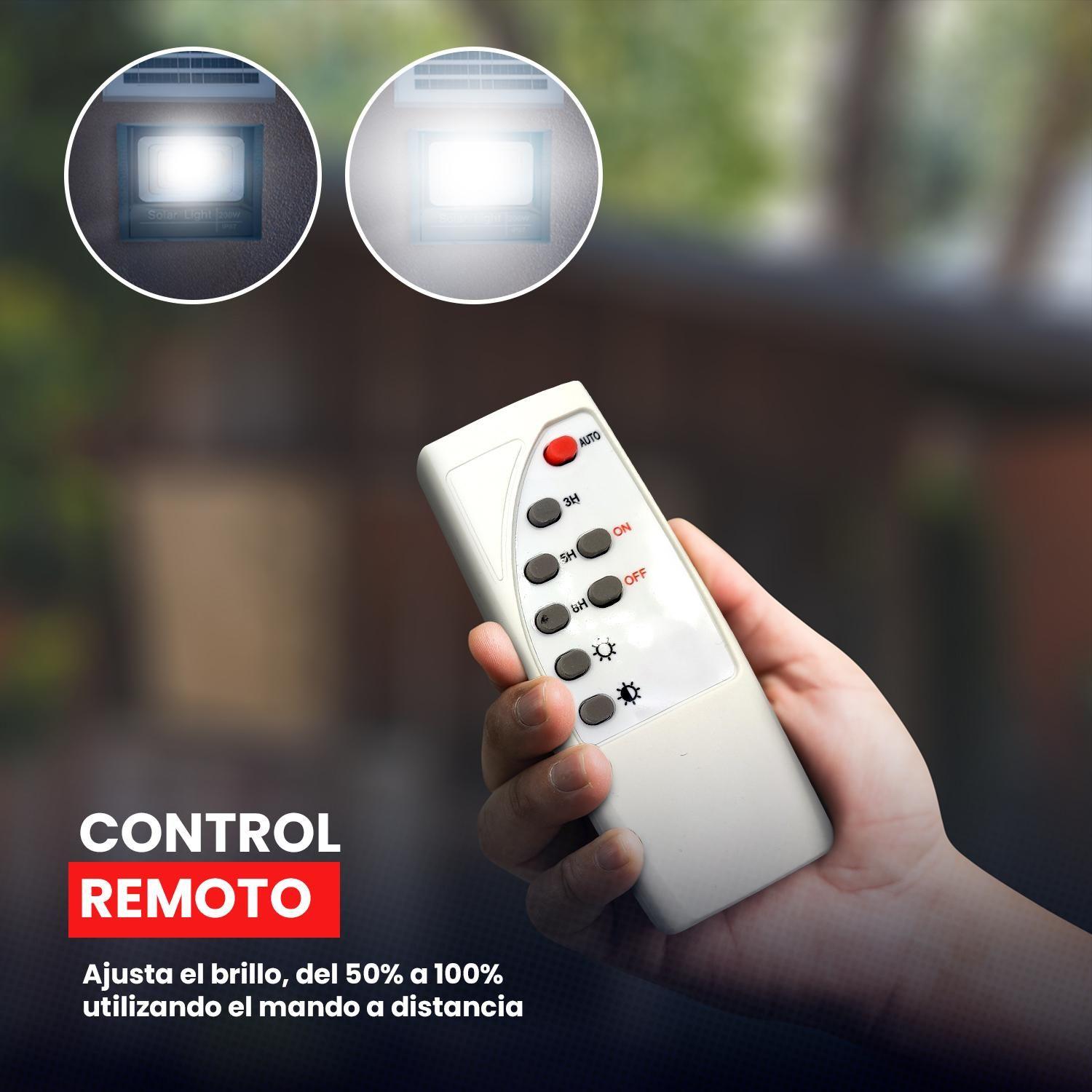 Foco Reflector Solar Interior Y Exterior 200w/p8-200-3