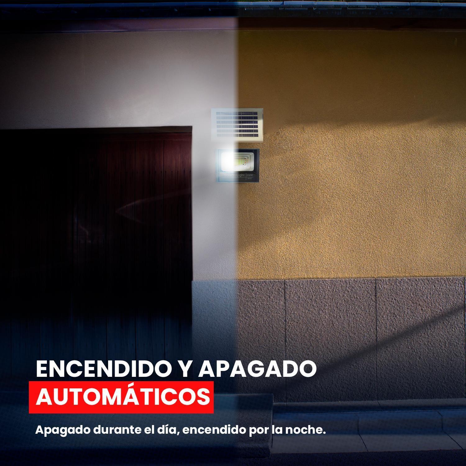 Foco Reflector Solar Interior Y Exterior 200w/p8-200-6