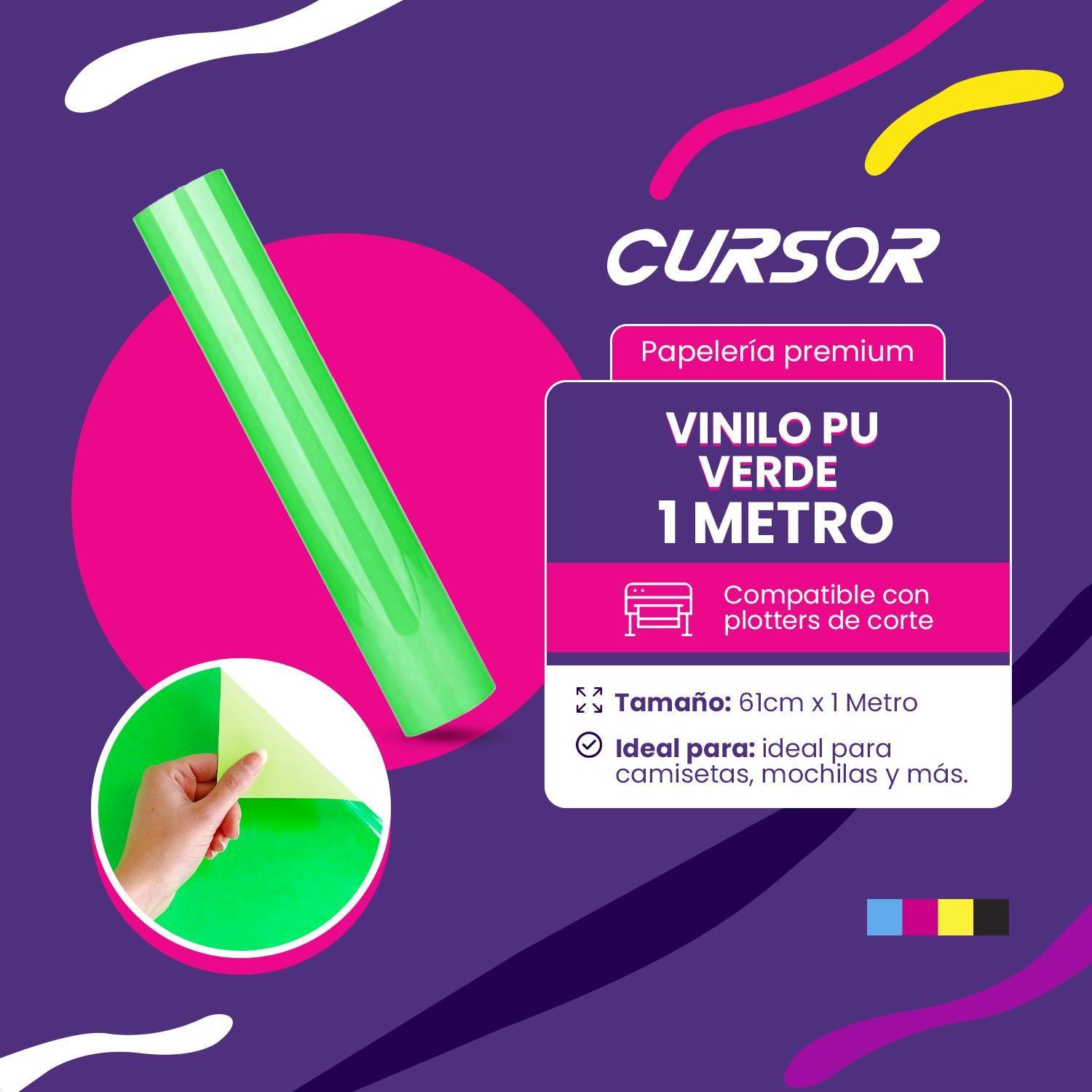 Vinilo Pu Fosforescente Diseños 1f 61 Cm X 1 Metro Cursor-2