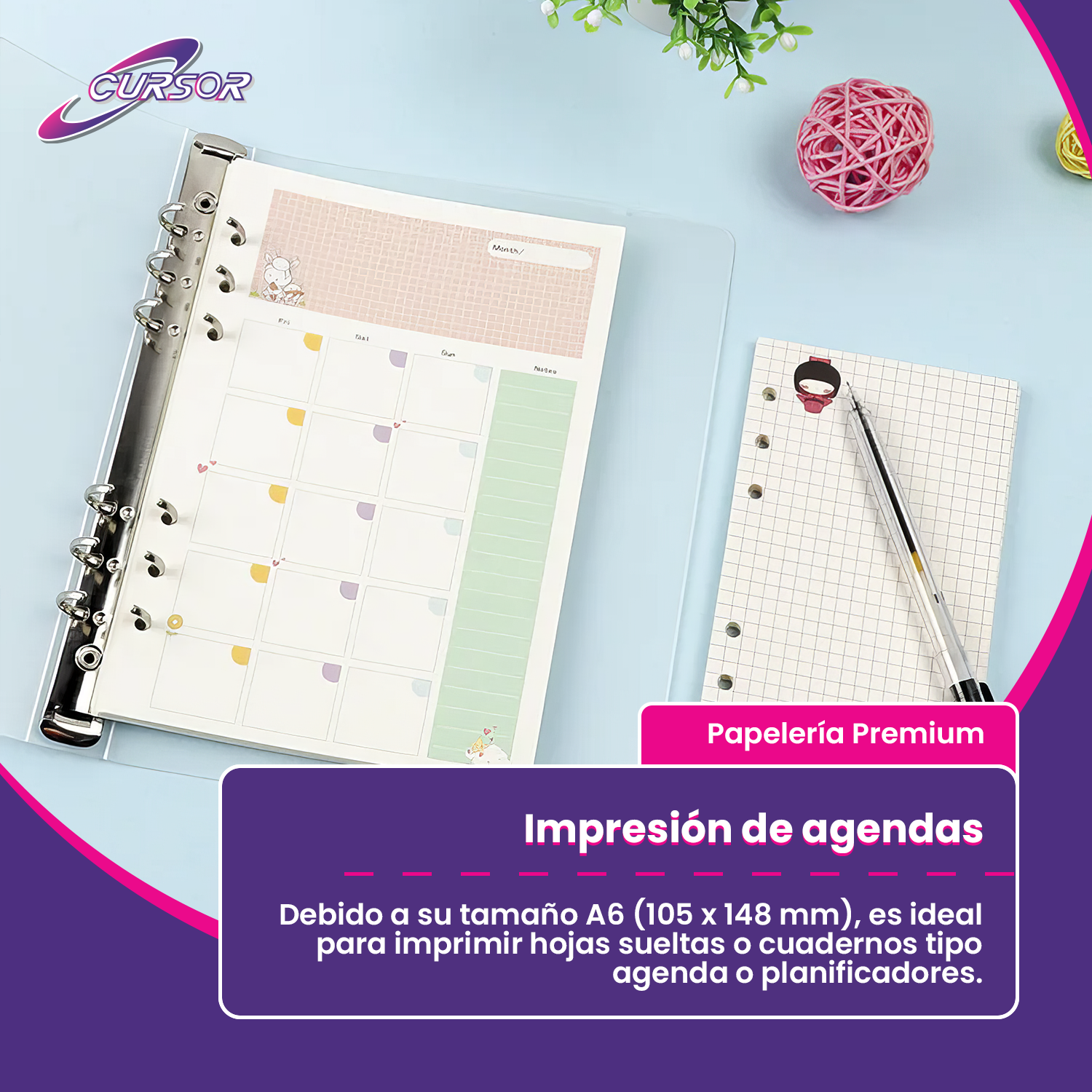 PAPEL BOND A6 106G X 250H CURSOR- A-6