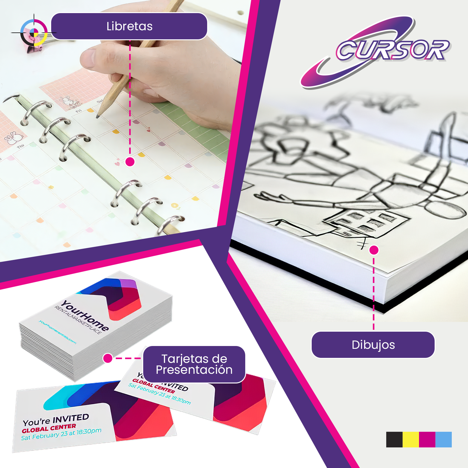 PAPEL BOND A6 106G X 250H CURSOR- A-8