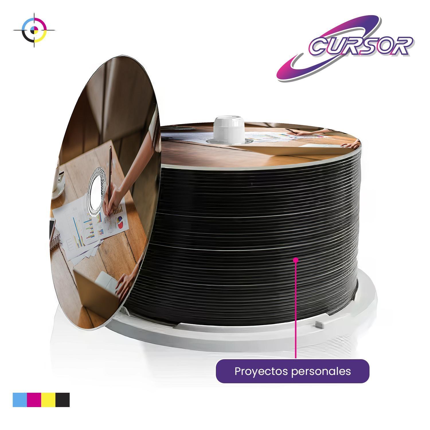 Discos Dvd - R 8x Printable Cursor 4.7gb 50 Unidades-5
