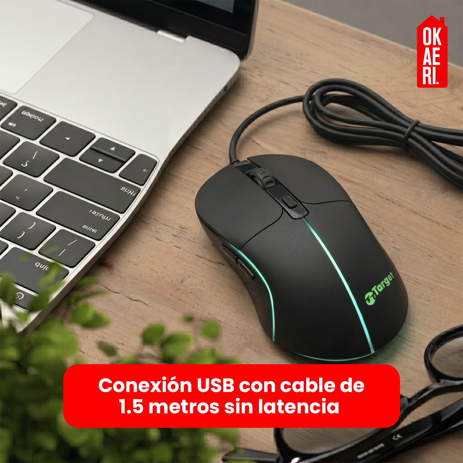 MOUSE GAMER 6D CERIX USB TT-MG6 OKAERI-3