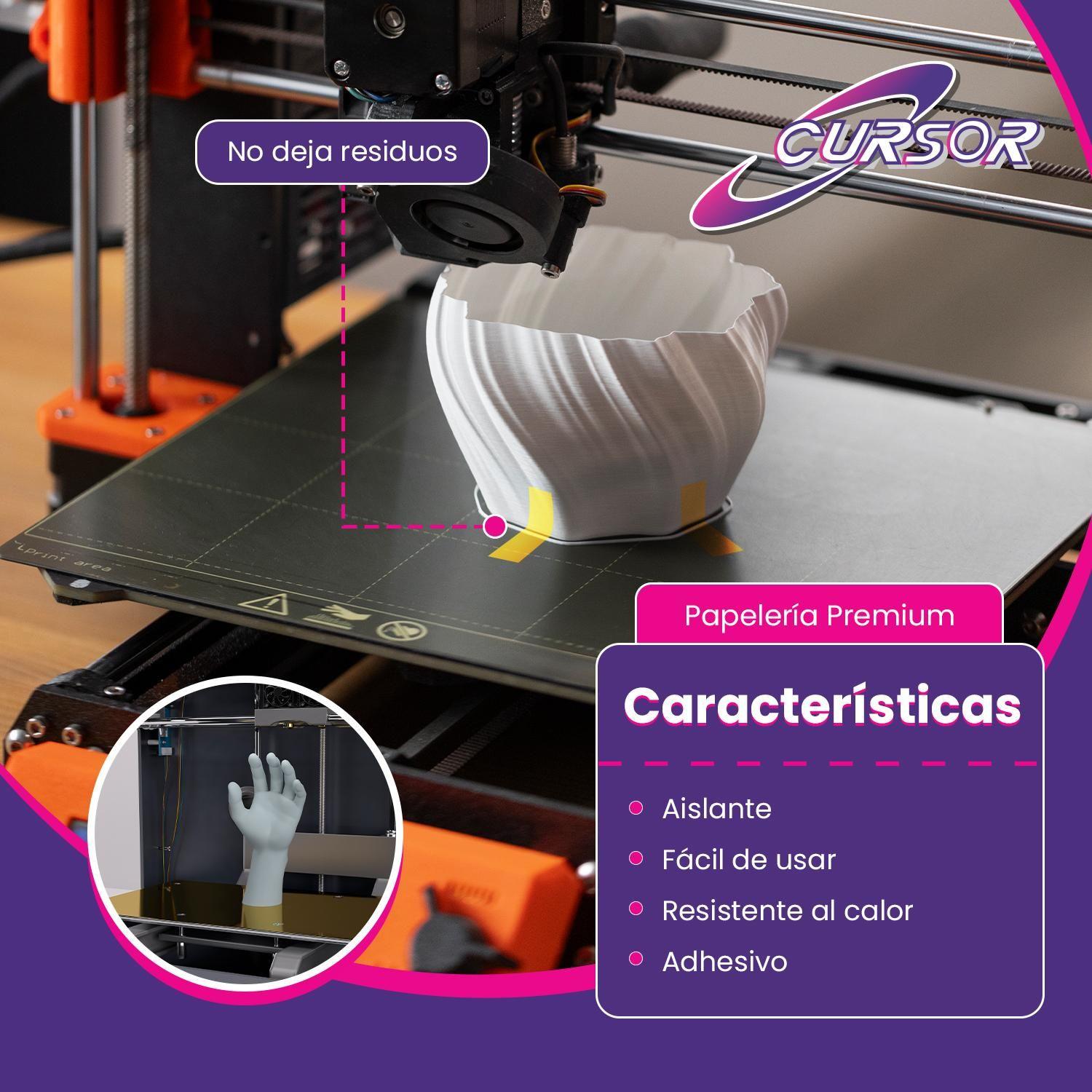 Cinta Térmica Sublimacion Azul Resistente 5mm X 30 M X 10u-2