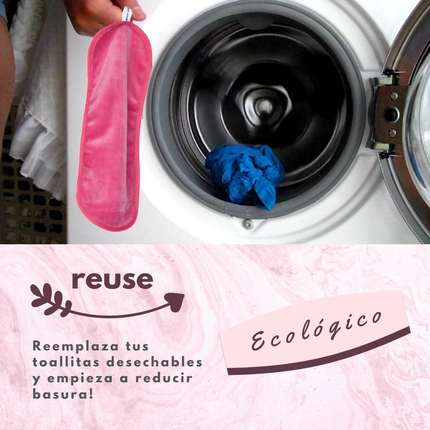 Toallas Desmaquillantes Reutilizables Ecológicas Makeup Blur-5