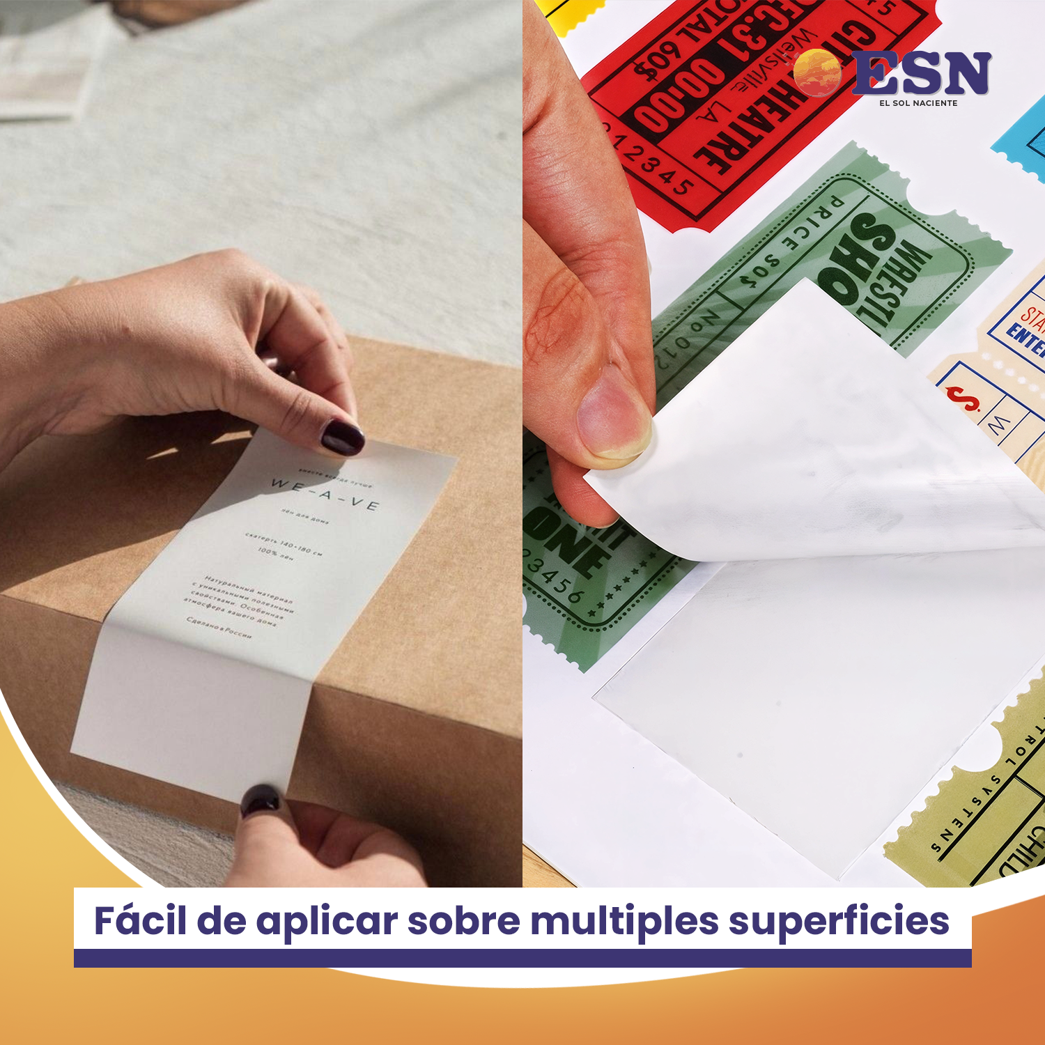 PAPEL FOTOGRAFICO ADHESIVO A4 115G GLOSSY BRILLANTE 20H ESN-6