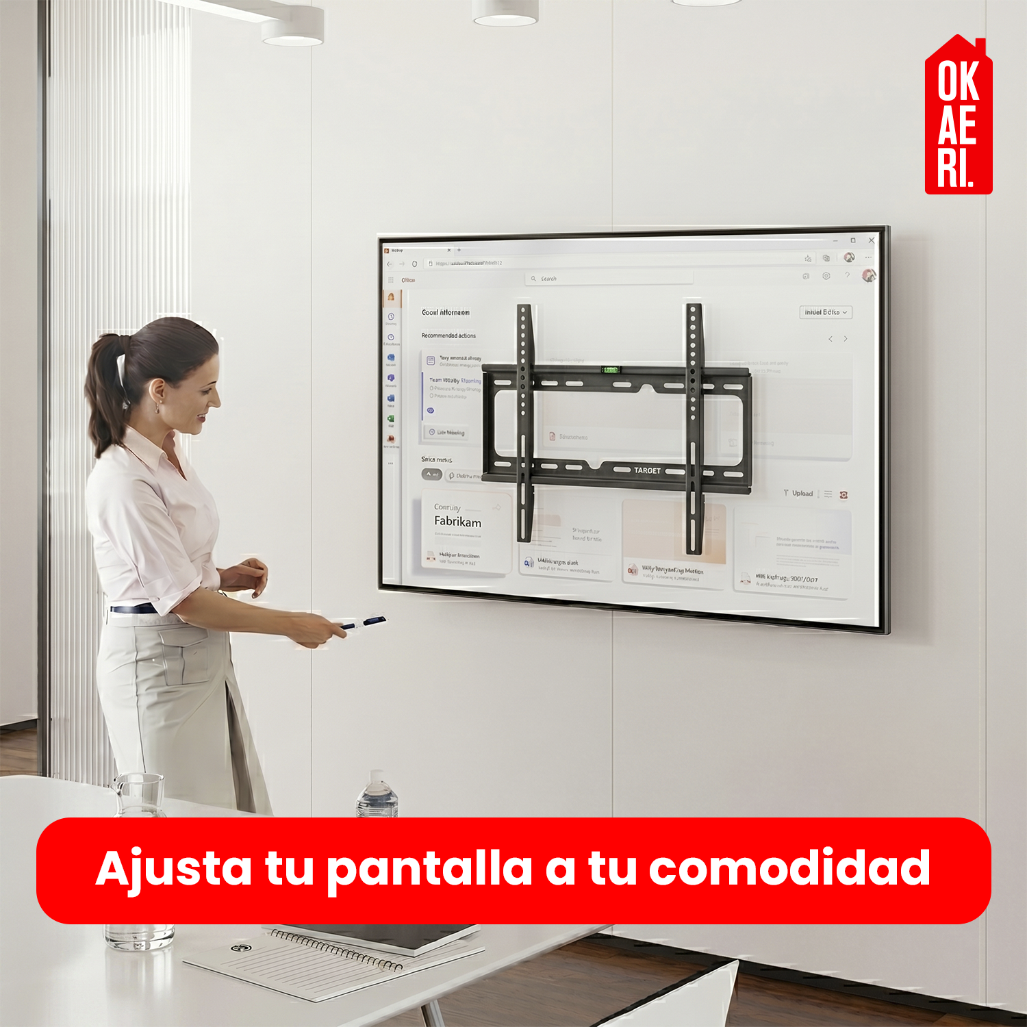 SOPORTE TV DE PARED FIJO 24 A 60" OKAERI-2