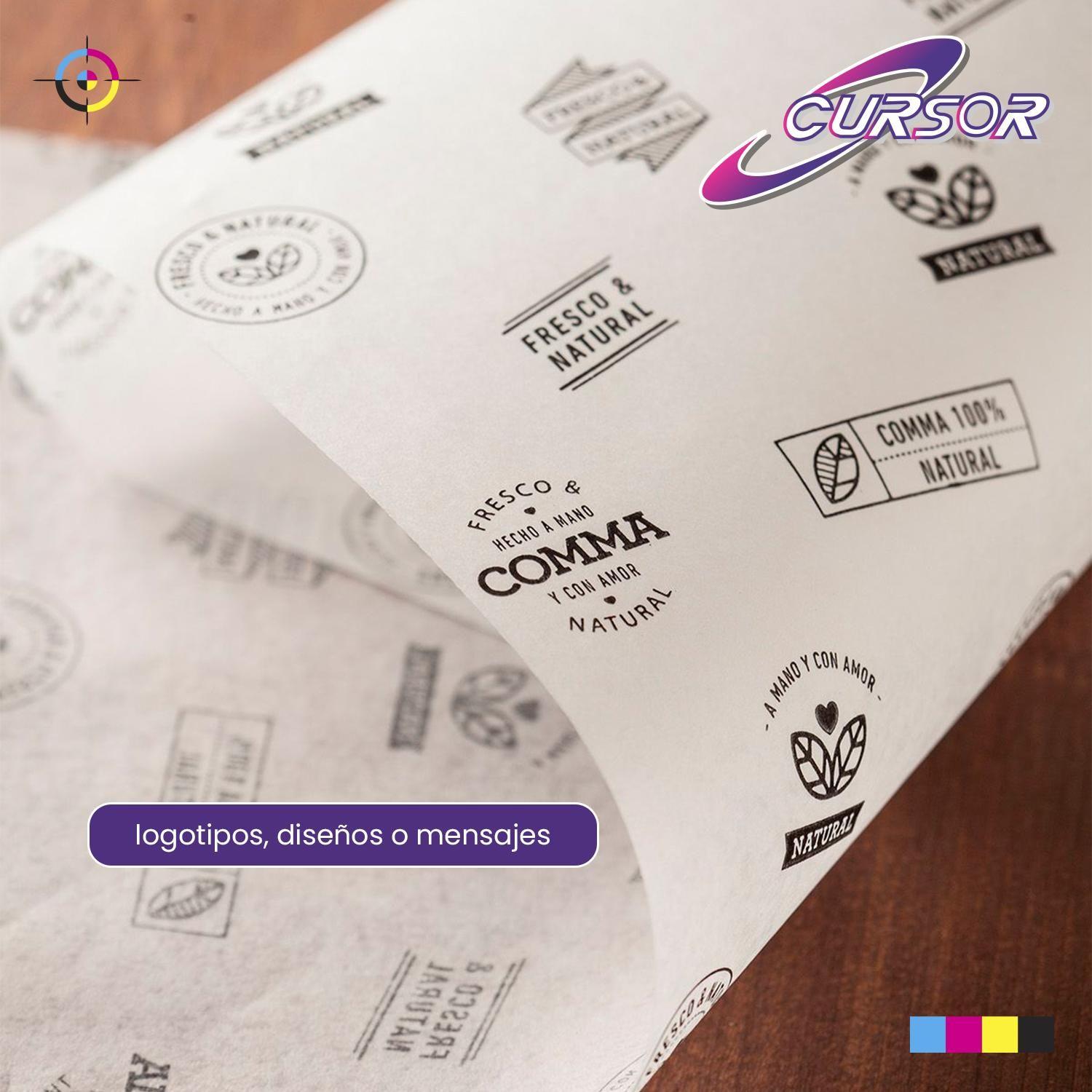 Papel Mantequilla 500 Hojas Oficio Imprimible Cursor-4