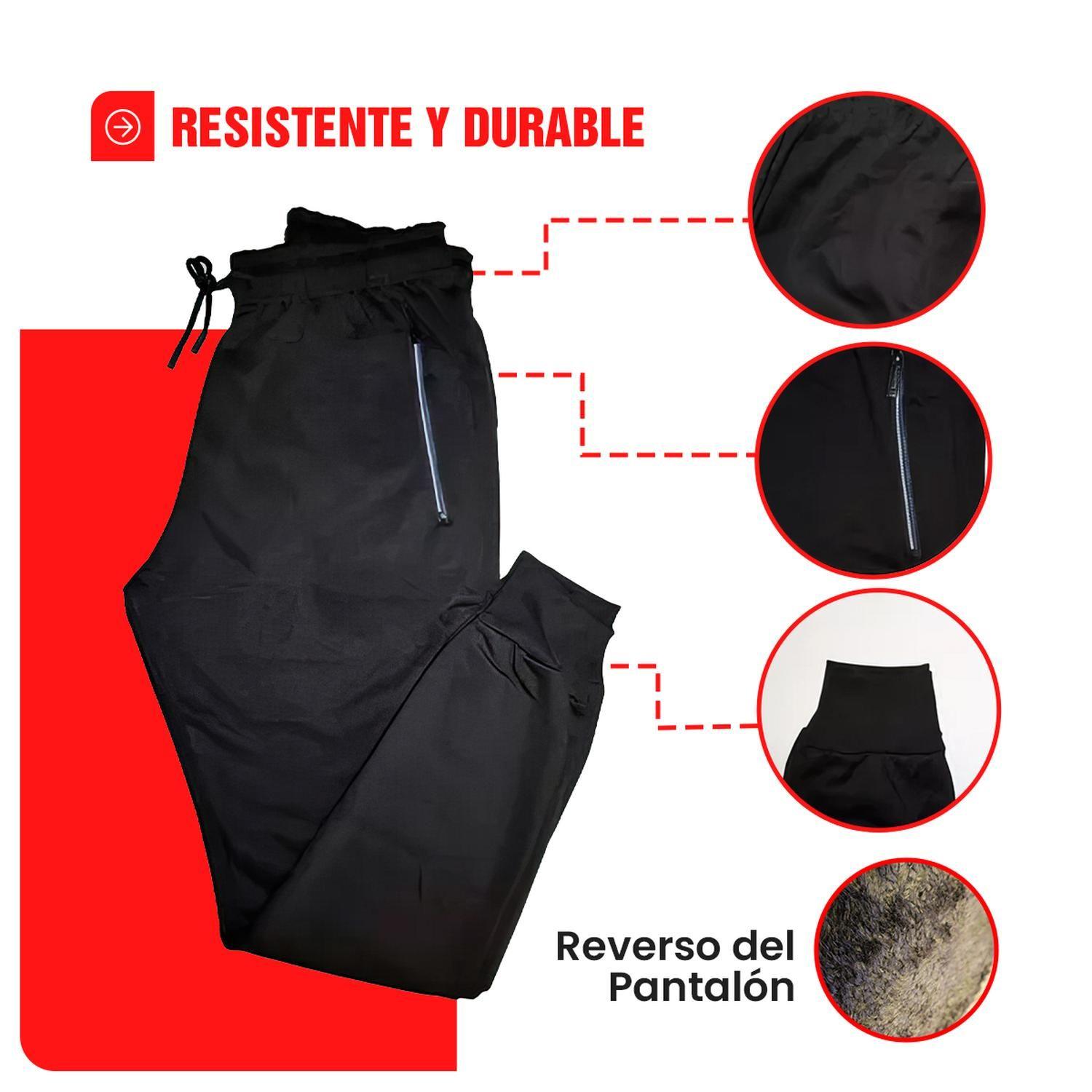 Pantalón Buzo Algodón Hombre Con Polar Jogger Unisex M-2