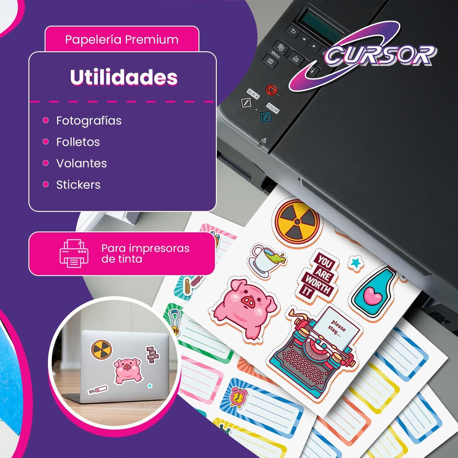 PAPEL ADHESIVO GLOSSY CARTA 135G 50 HOJAS cursor-2