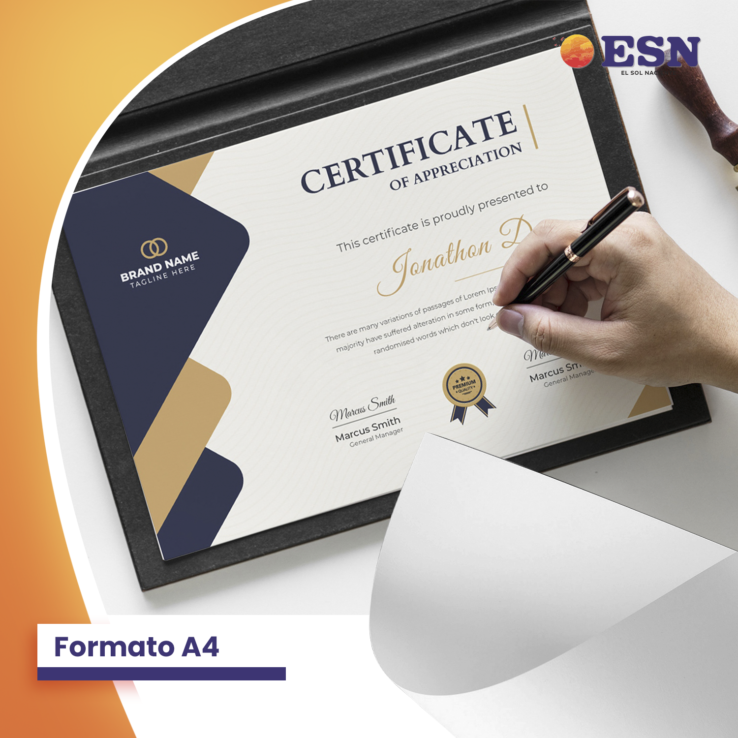 PAPEL OPALINA LISA BLANCO 230 GR A4 50 HOJAS ESN-3