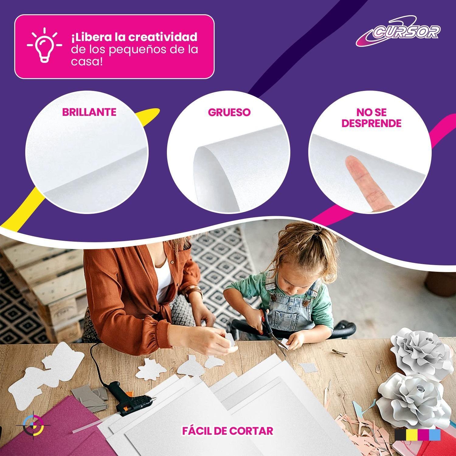 Papel Fotográfico Glitter Glossy Plateado 20hjs A4-3