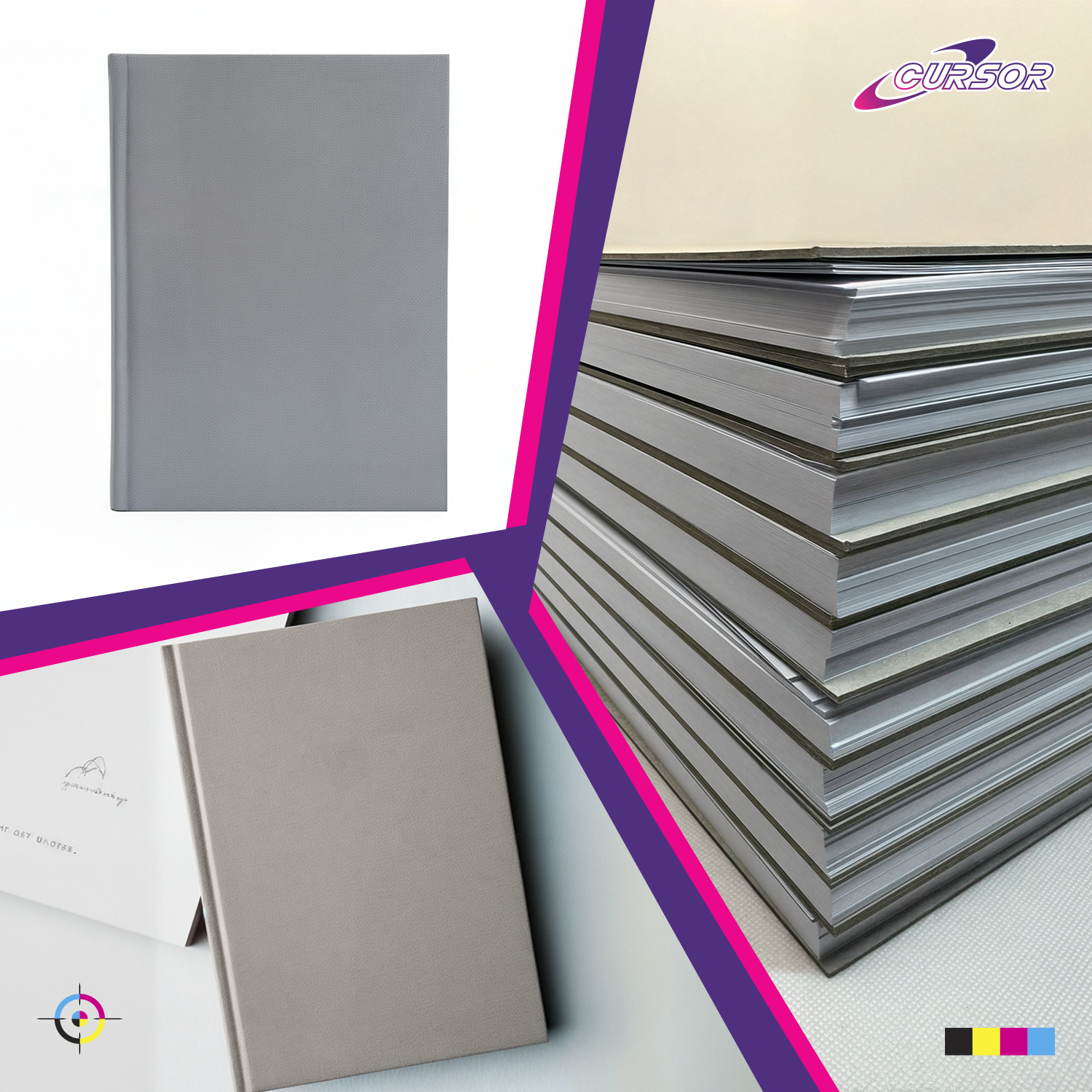 Pack Agenda A5 Bond 106 Grs. Carton Piedra - 10 Packs De 100-3