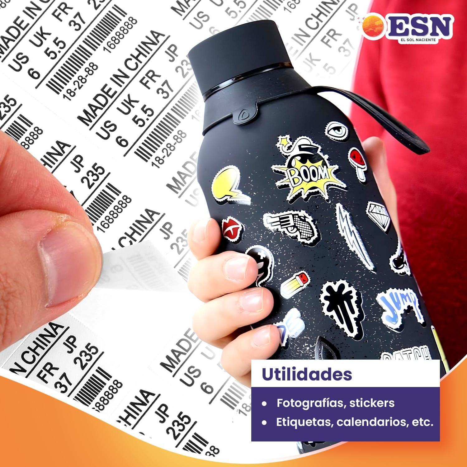 PAPEL ADHESIVO MATTE A4 130G 100H-2